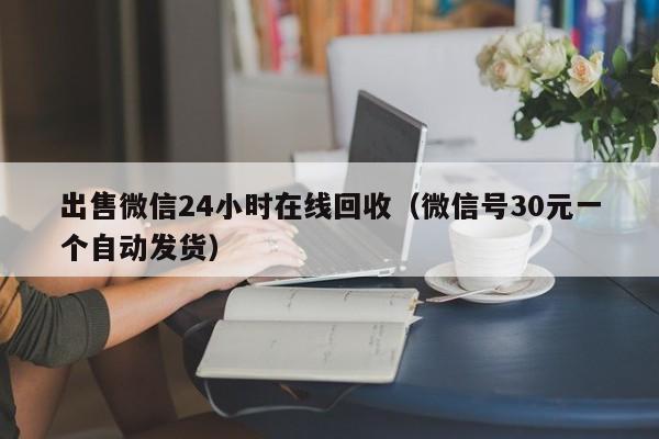 出售微信24小时在线回收（微信号30元一个自动发货）